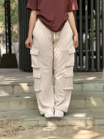 Women Off-White 8 Pockets Baggy Sweatpant