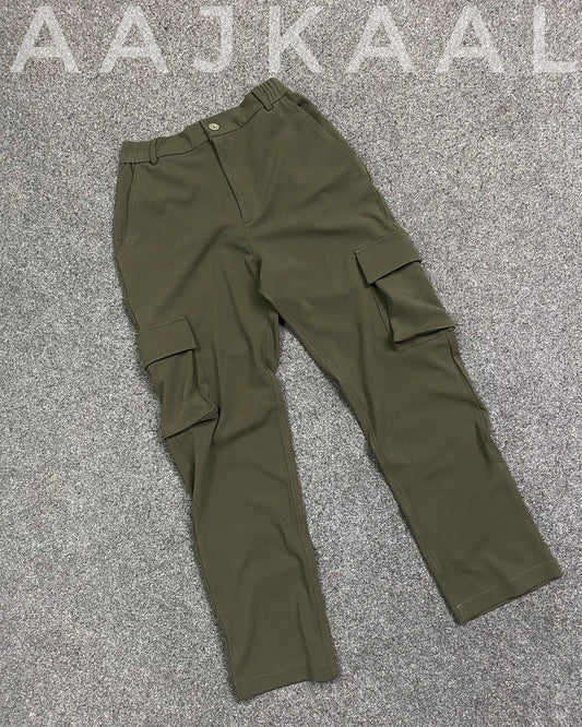 Olive 6 Pocket Cargo Pants