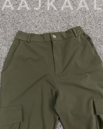 Olive 6 Pocket Cargo Pants