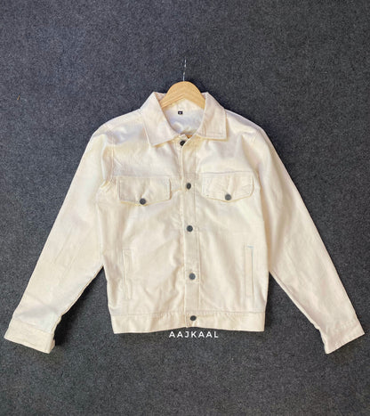 Off-White Corduroy Jacket