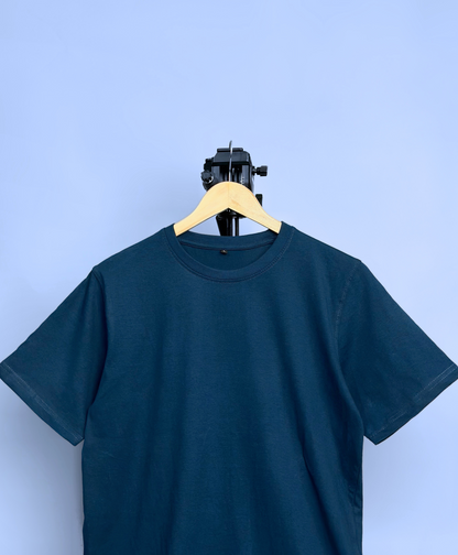 Navy Blue Basic T-shirt