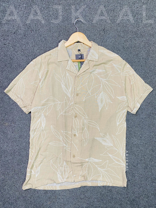 Unisex Island Biscuit Cuban Shirt