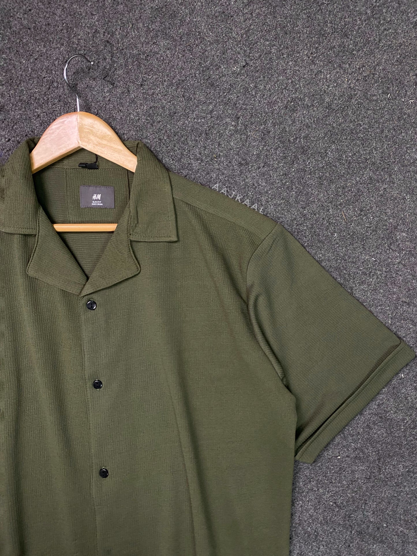 Unisex Olive Cuban Shirt