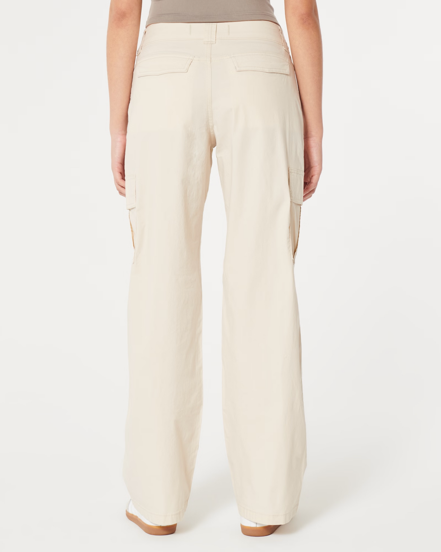 Off-White Gabardine Cargo Pants